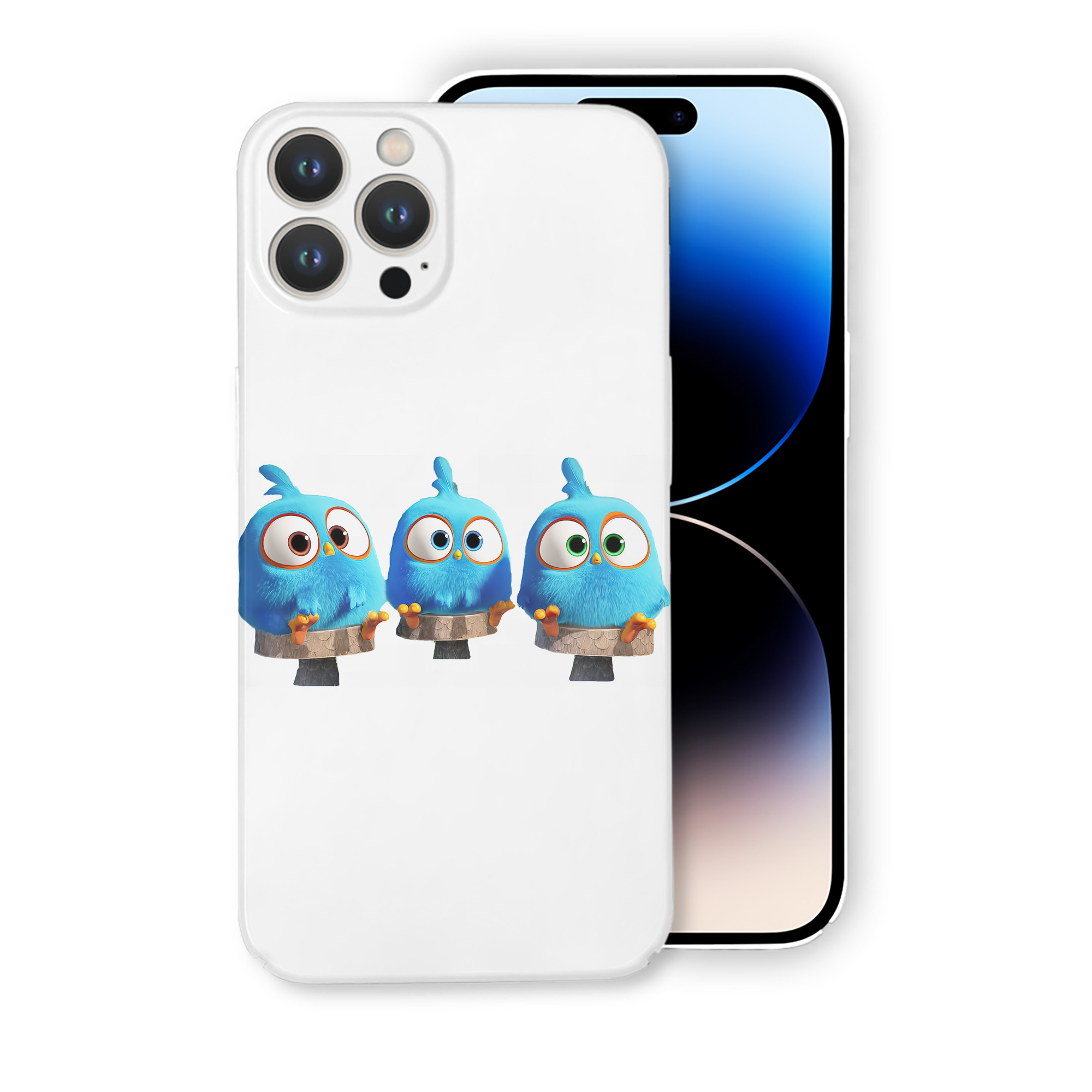 （画像用） Angry Birds アングリーバード 【iPhone 14シリーズ対応】ハードケース